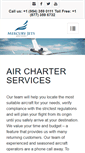 Mobile Screenshot of mercuryjets.com