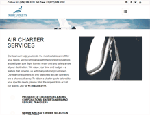 Tablet Screenshot of mercuryjets.com